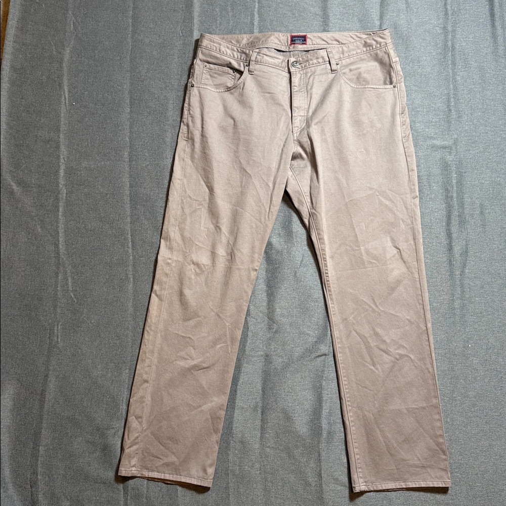 UNTUCKit Taupe Men’s 38x32 Casual 5 pocket Cotton Pants‎